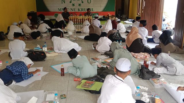 HSN 2026, LP Ma’arif NU Krucil Gelar Lomba Kaligrafi dan Melukis Antar Siswa MI